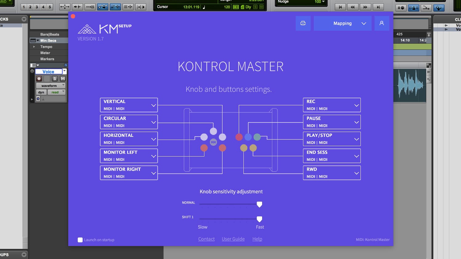 Touch Innovations Kontrol Master Software