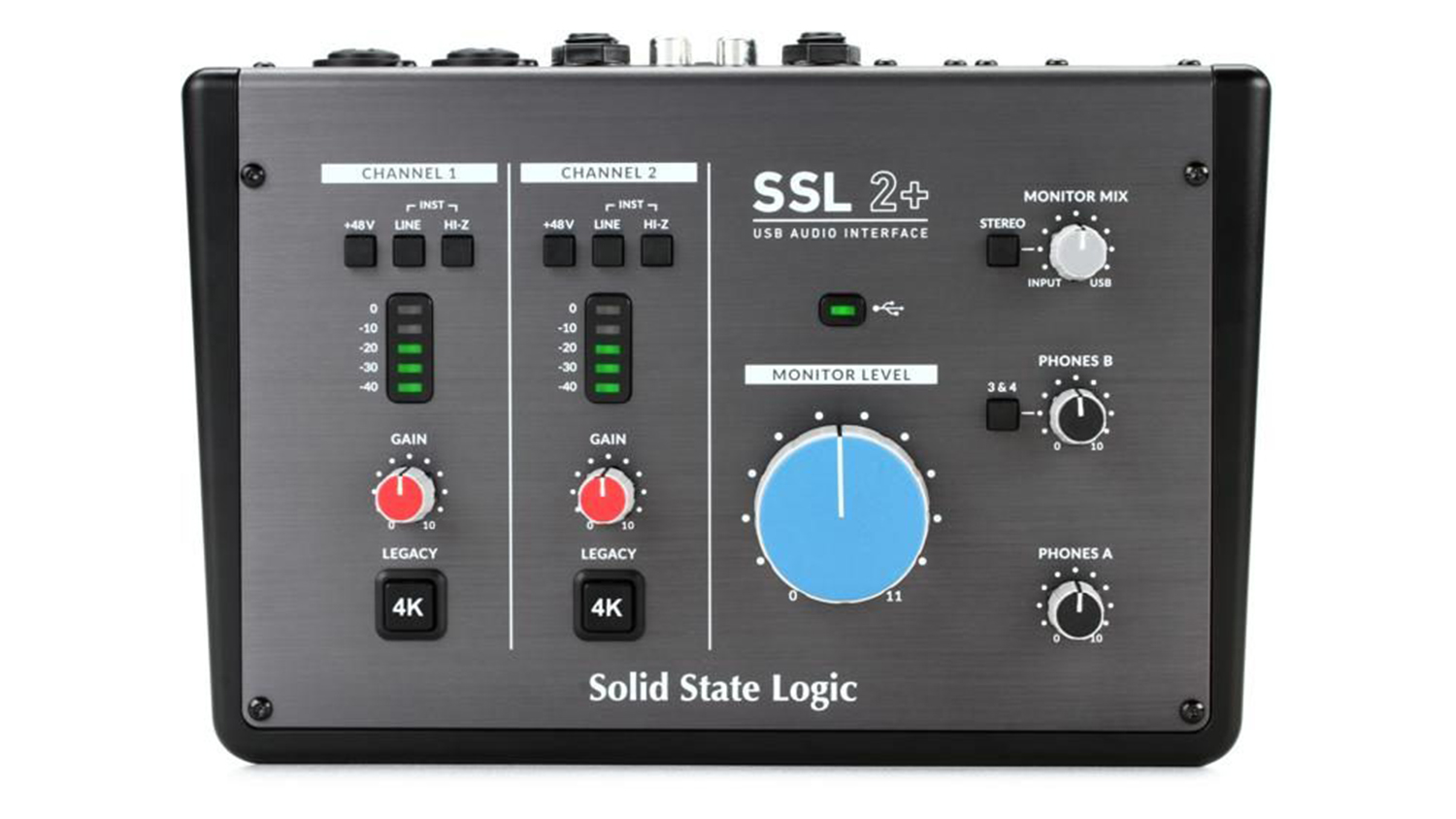 solid state logic ssl2 plus audio interface