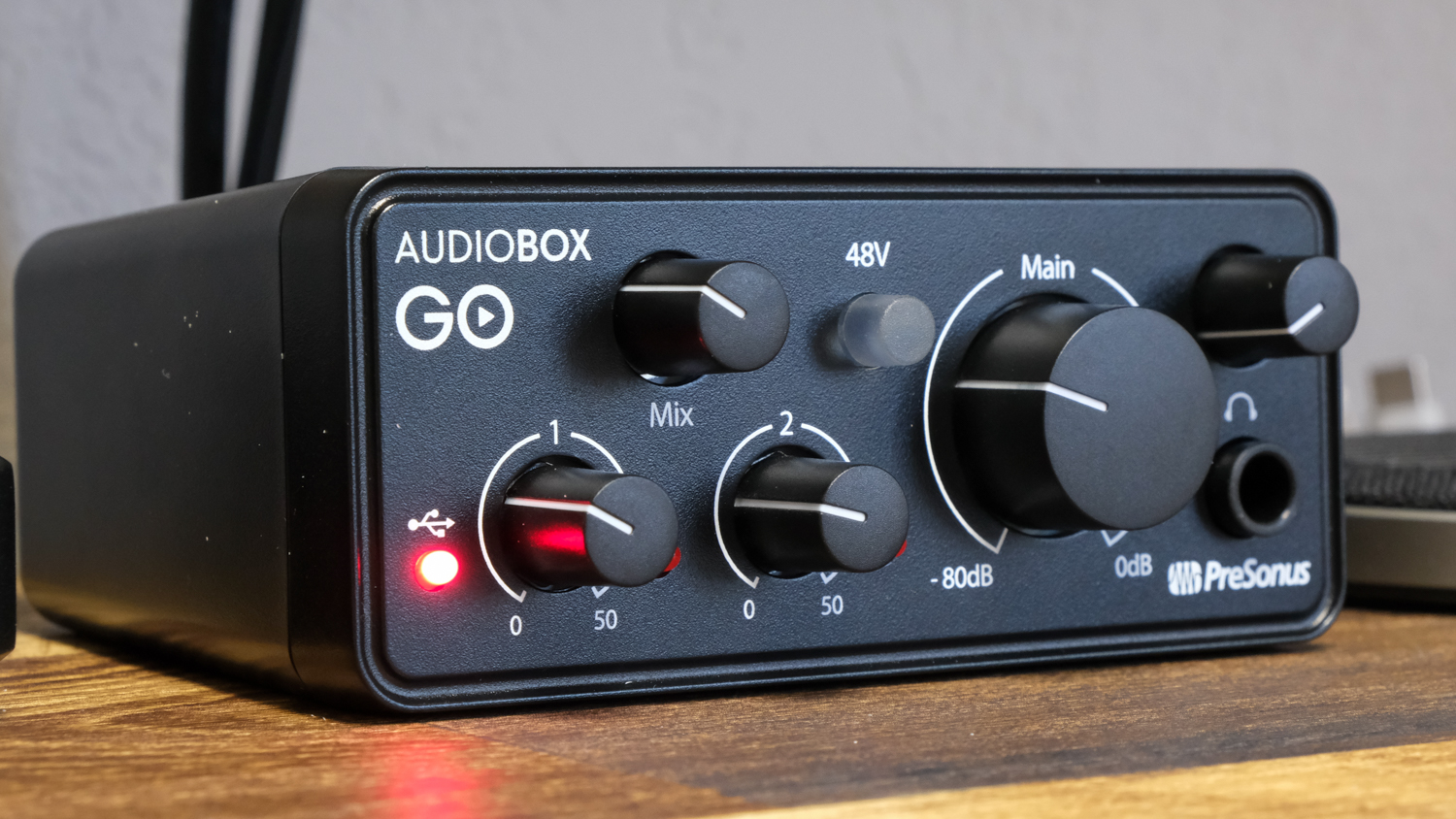 PreSonus AudioBox Go Controls