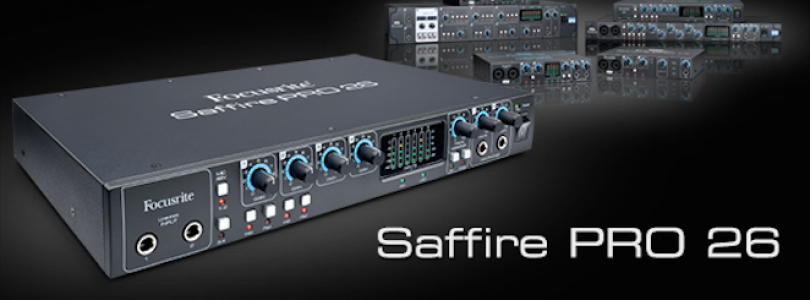 Focusrite releases the Saffire PRO 26 audio interface