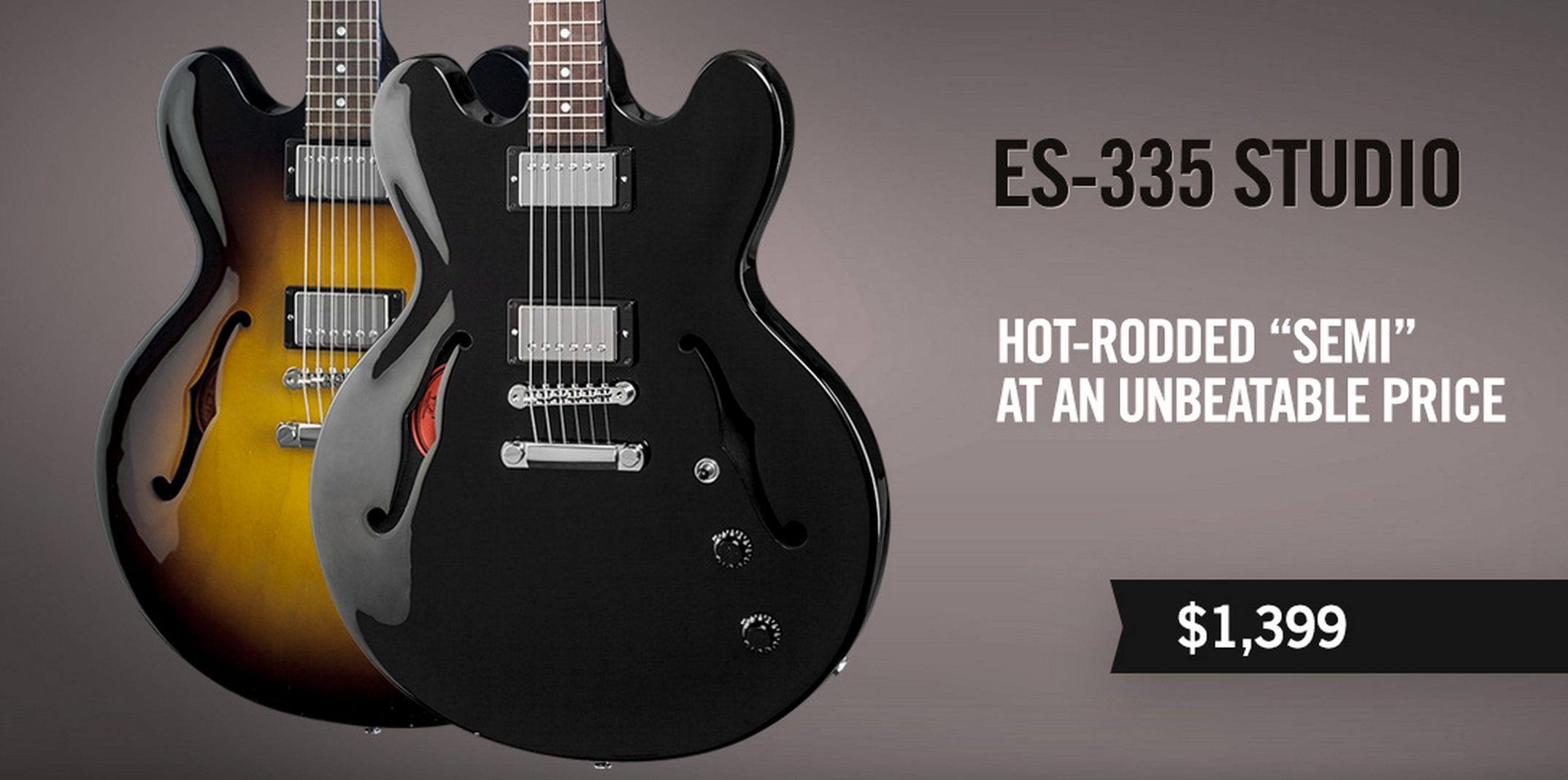 Gibson releases new ES-335 Studio and ES-339 Studio - All Things Gear