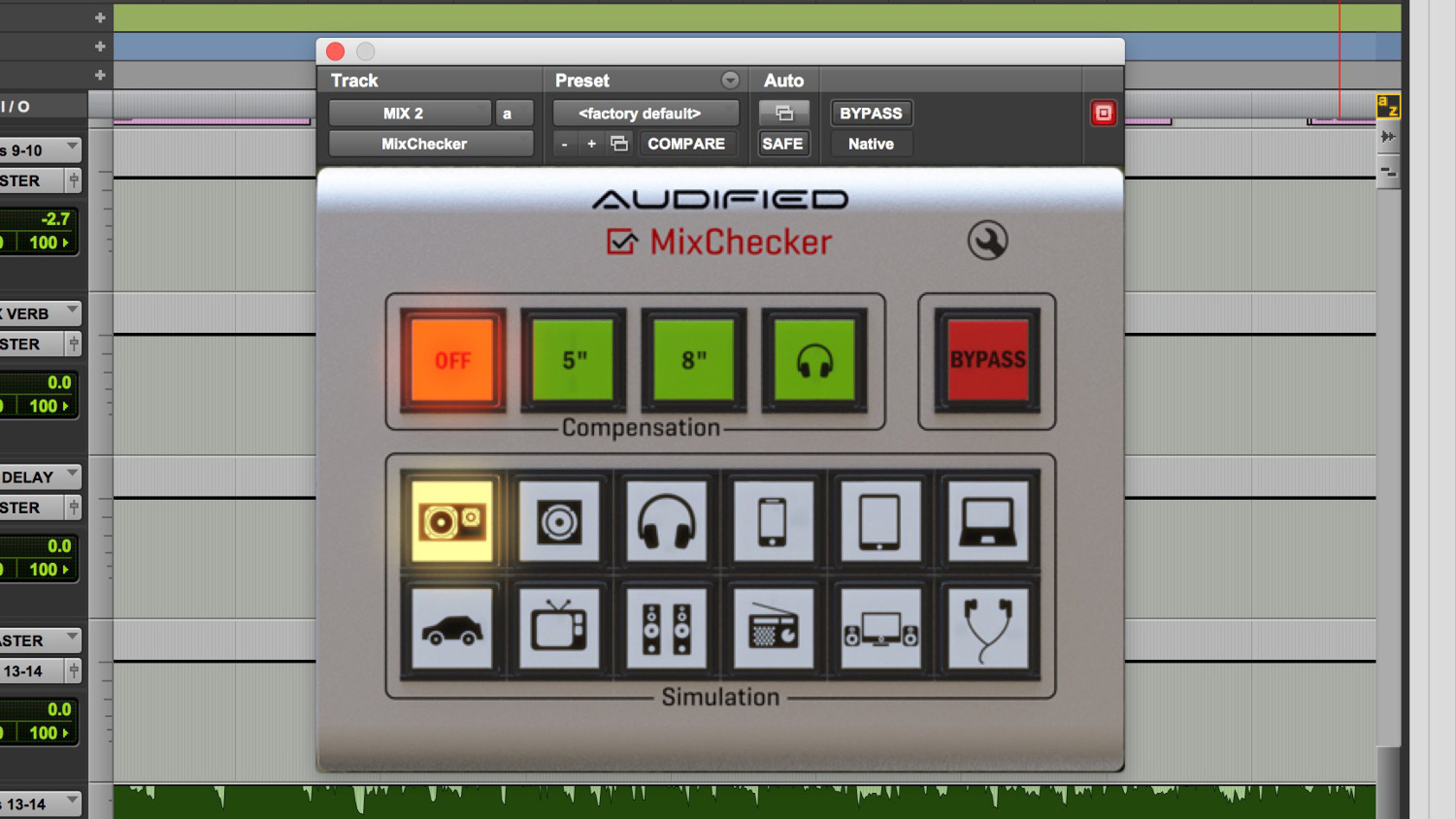 mixchecker from audified