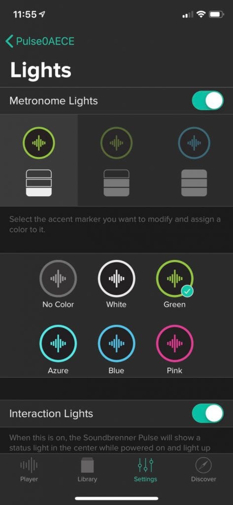 Soundbrenner Pulse App 2
