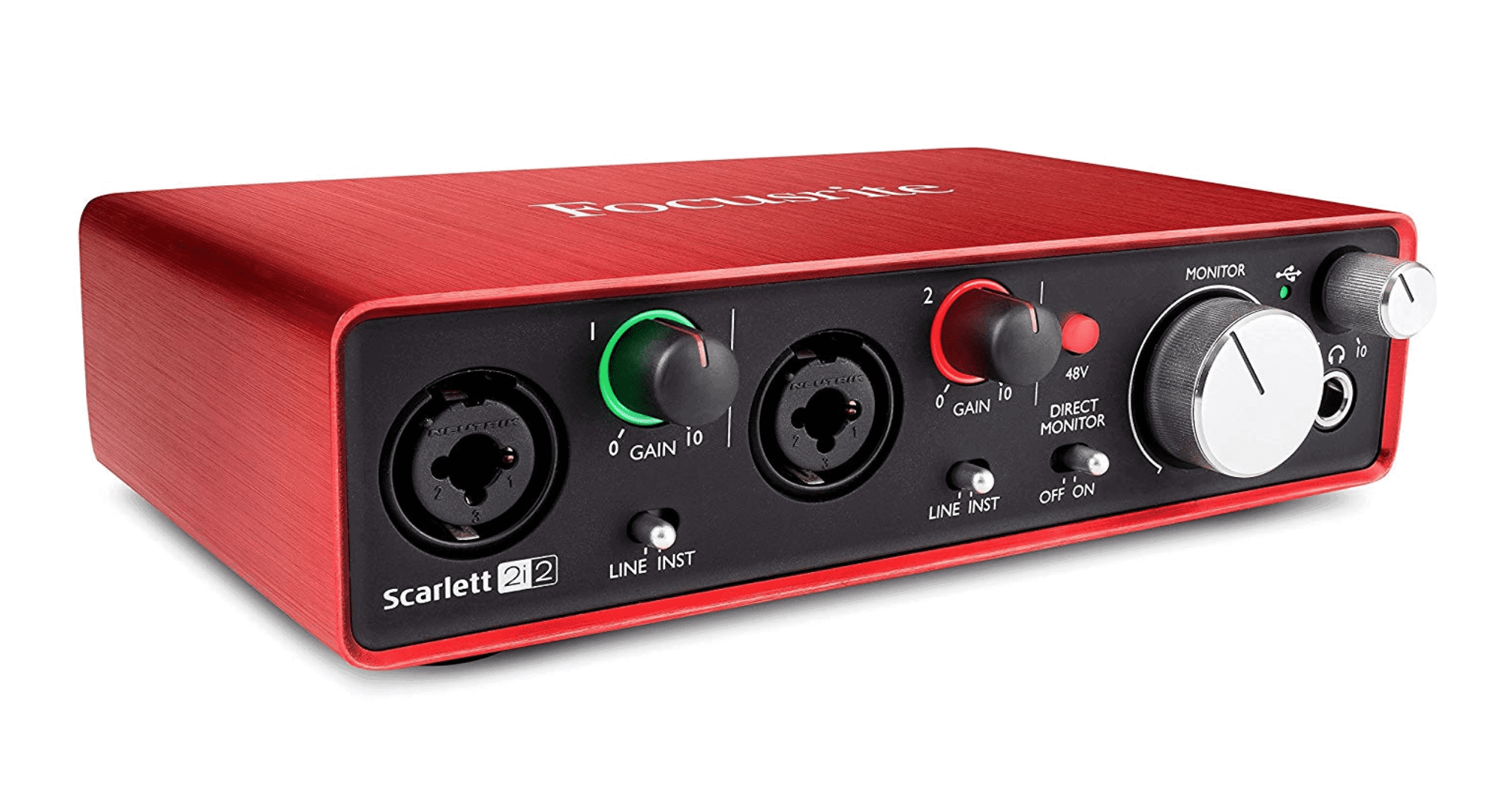 Focusrite Scarlett 2i2 audio Interface