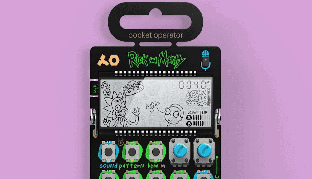 Teenage Engineering Rick and Morty Pocket Operator