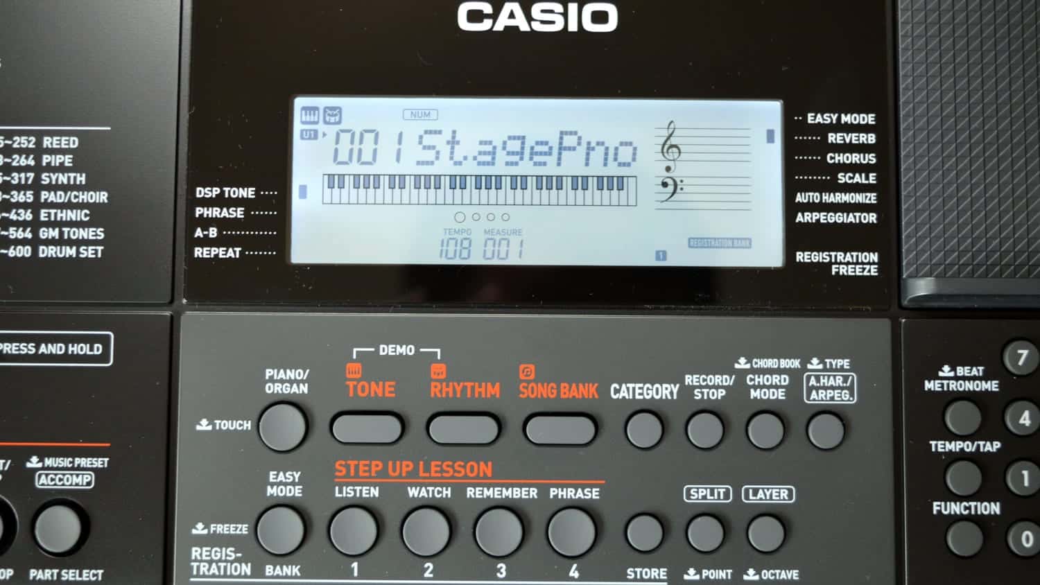 Casio CT-X700 Features