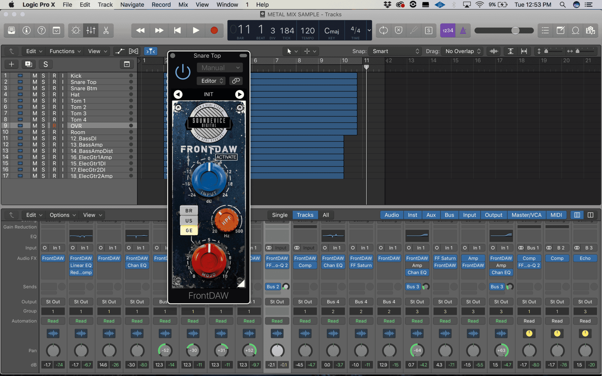 Front Daw in Logic - All Things Gear