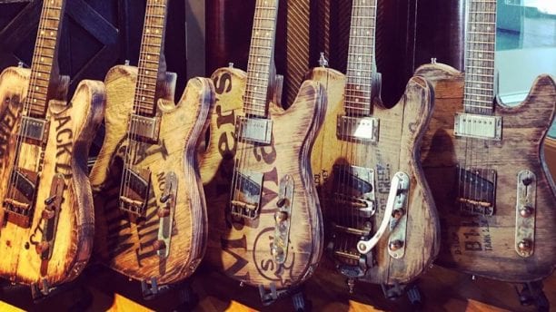 Big D Guitars Whiskey Barrel Telecasters