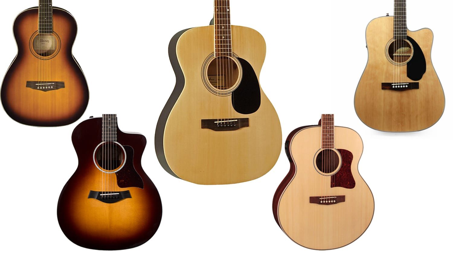 acoustic guitar body shapes