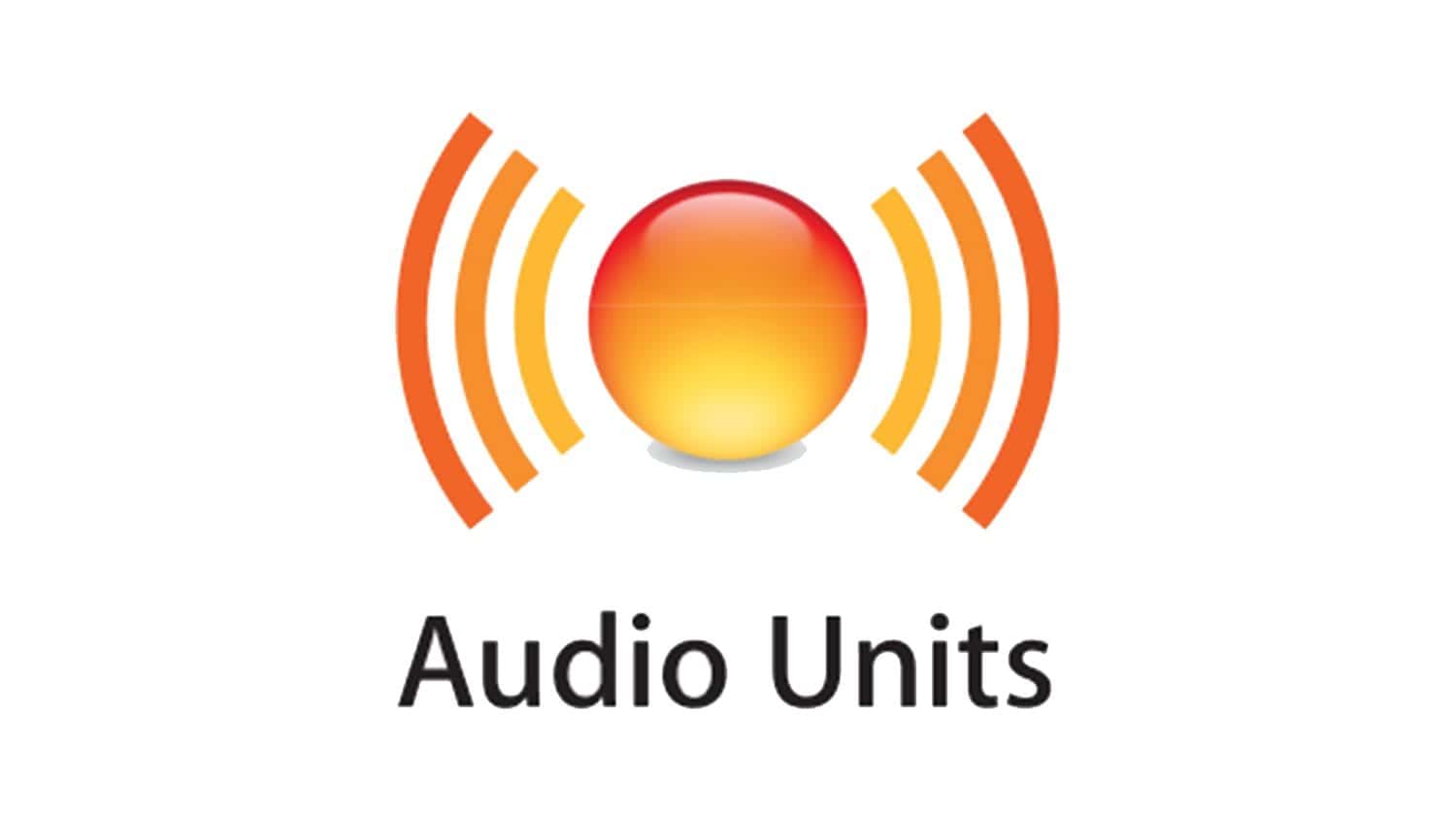 Audio unit. Audio Units. Au аудио. Sound Unit logo.