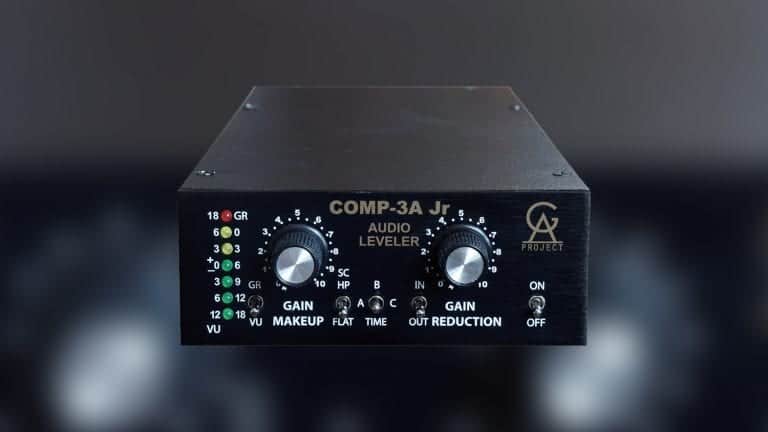 golden age project 3ajr front shot with controls and LED metering