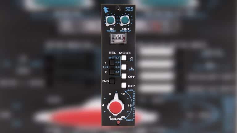 api 525 500 series compressor front shot with black enclosure and control set