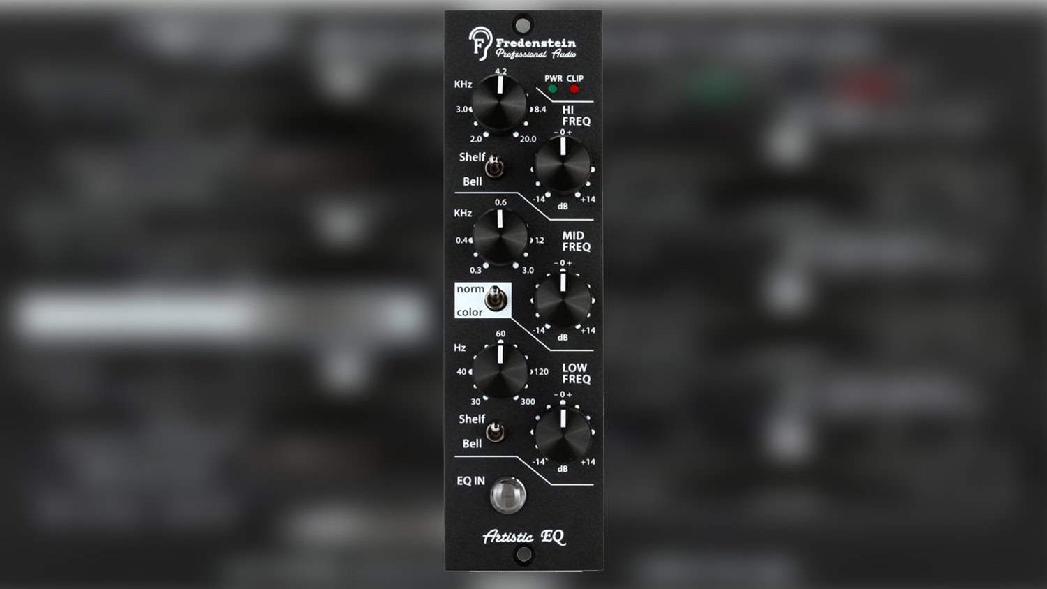 fredenstein audio artistic eq 500 series equalizer