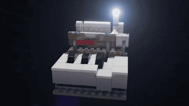 Lego Mini Grand Piano Build