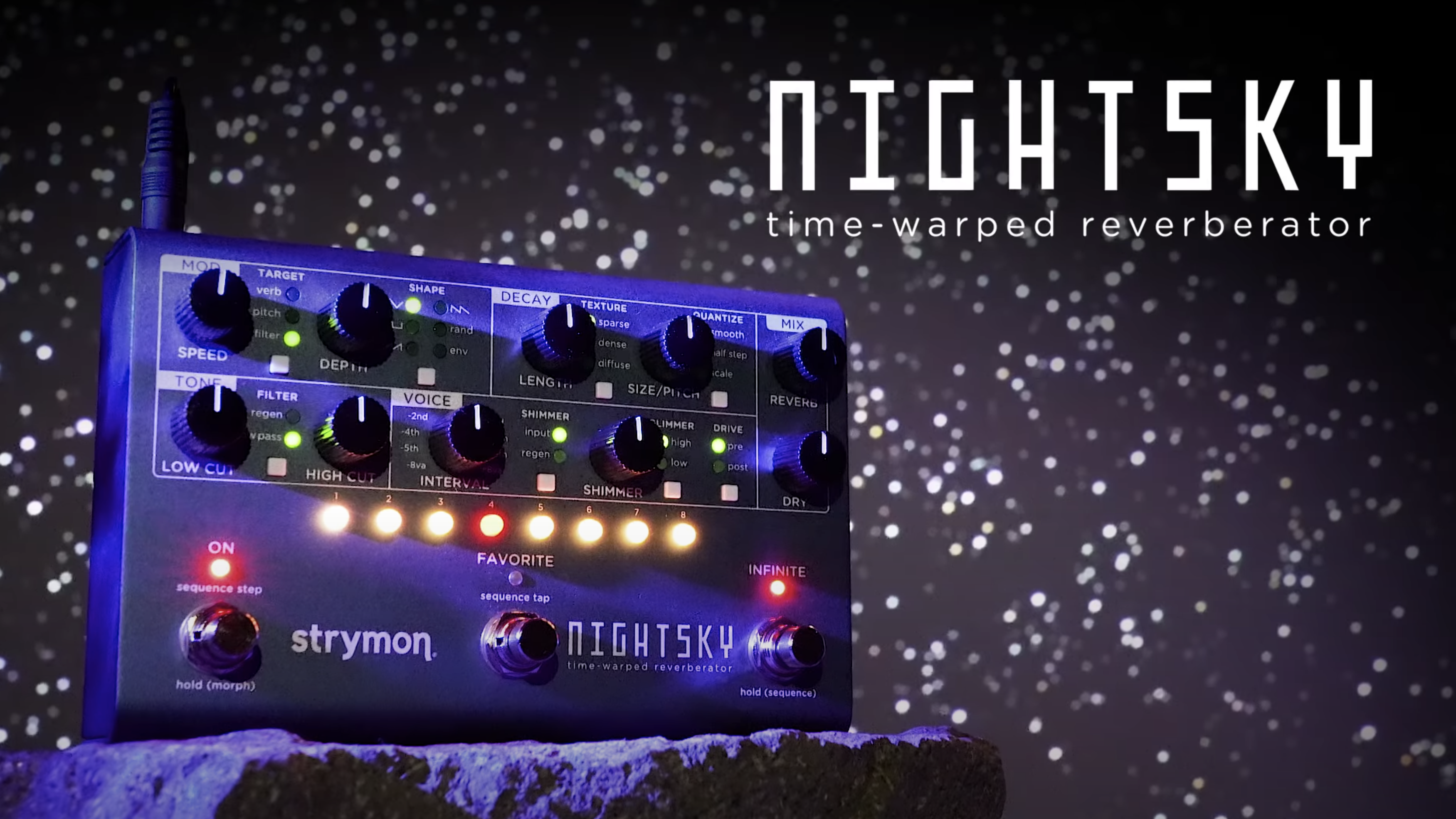 Strymon Nightsky Brings Reverb Pedals To The Next Level