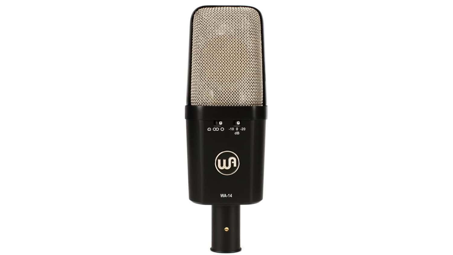 warm audio wa-14 large diaphragm condenser microphone is our top pick for best gear for your bedroom studio