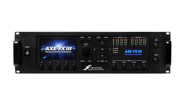 fractal audio axe fx iii guitar multi effect front shot