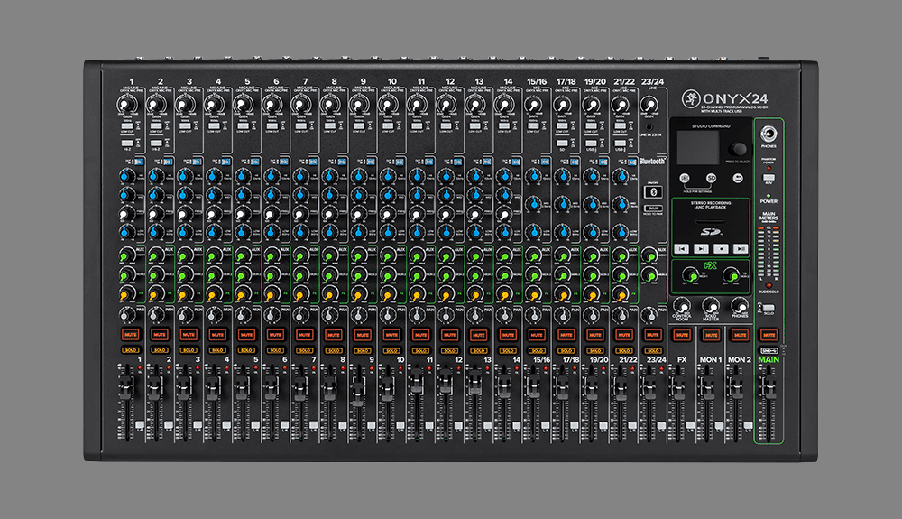 Mackie Onyx Audio Mixers