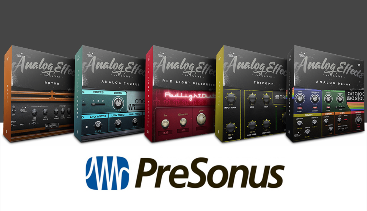 NAMM 2021: New Retro Analog Effects Plugins From PreSonus