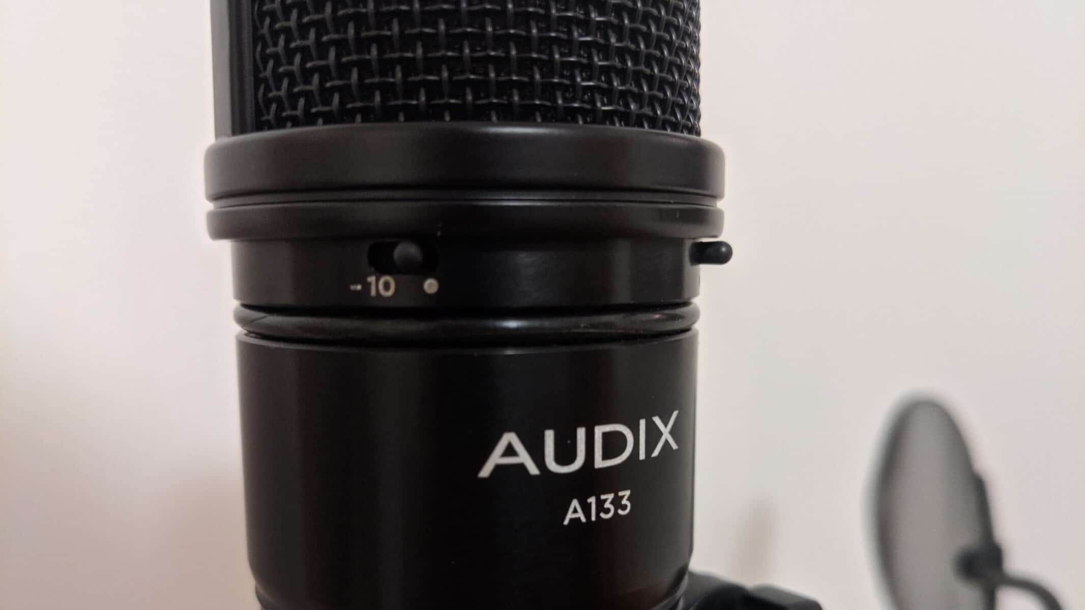 Audix A133 Closeup