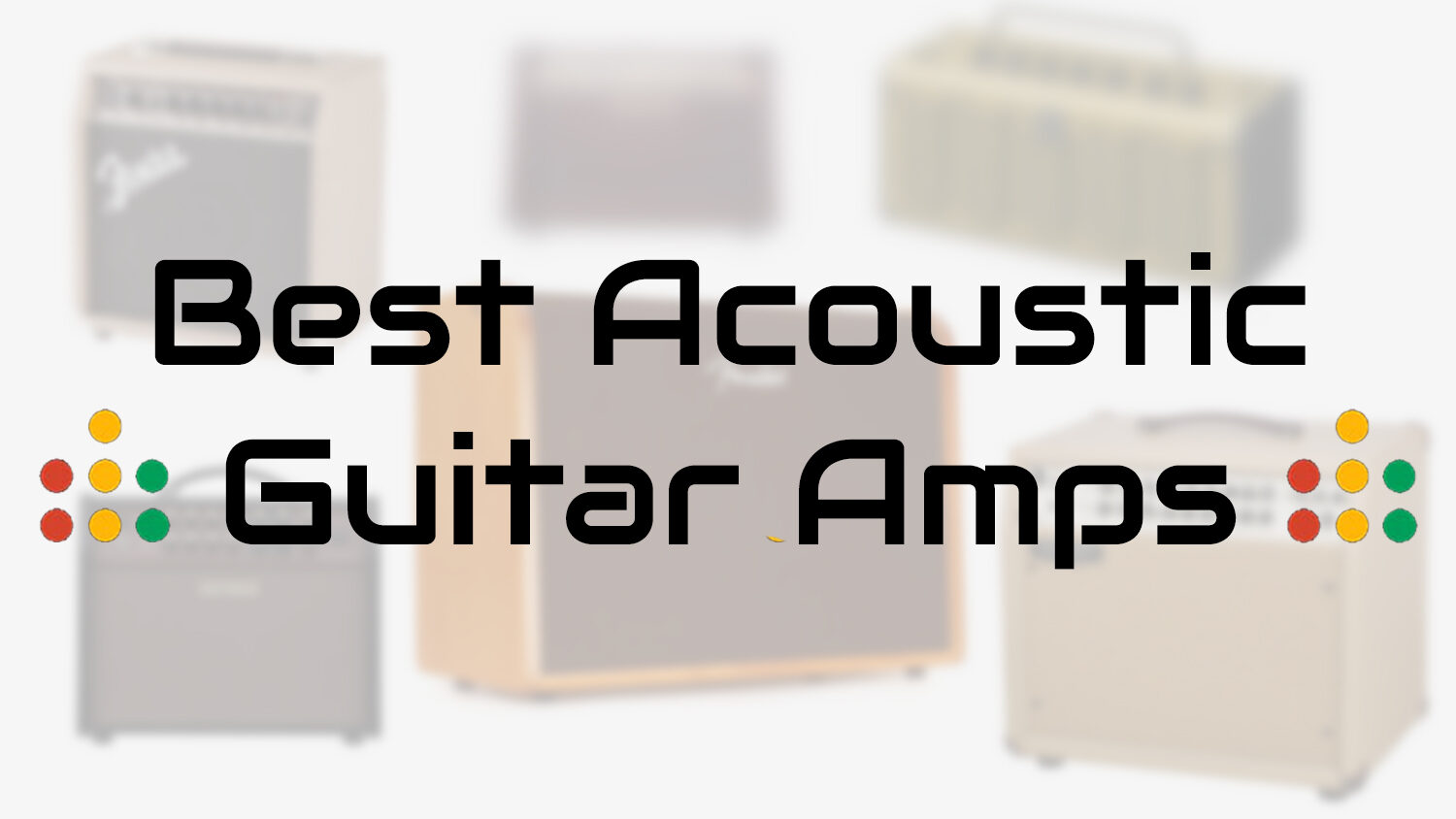 best acoustic guitar amps