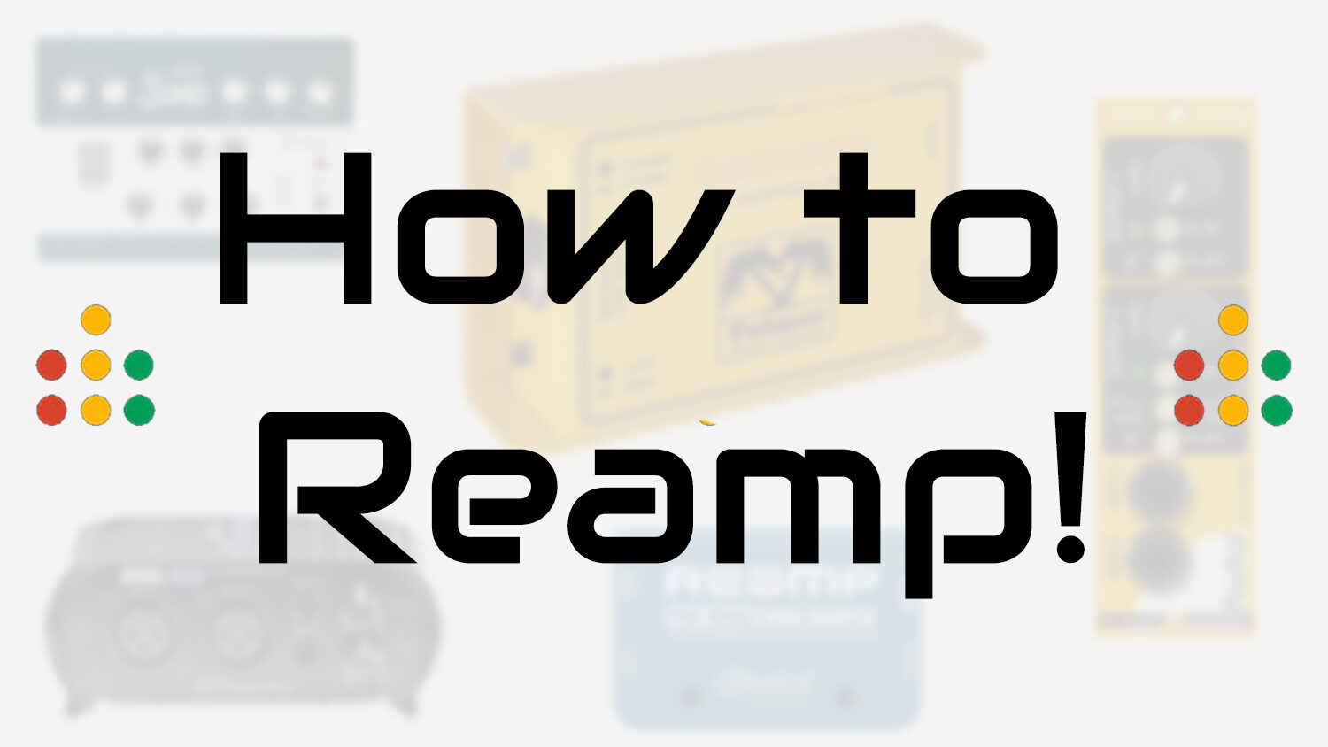 reamp box wiring no transformer