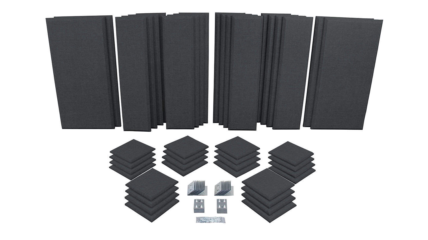 Primacoustic London 16 Room Kit with all pieces laid out