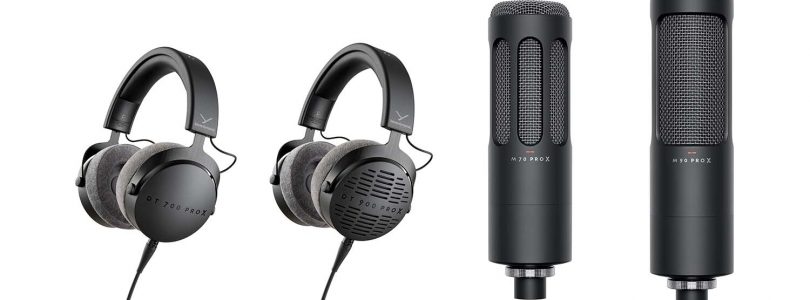Beyerdynamic Pro X Series Headphones and Microphones