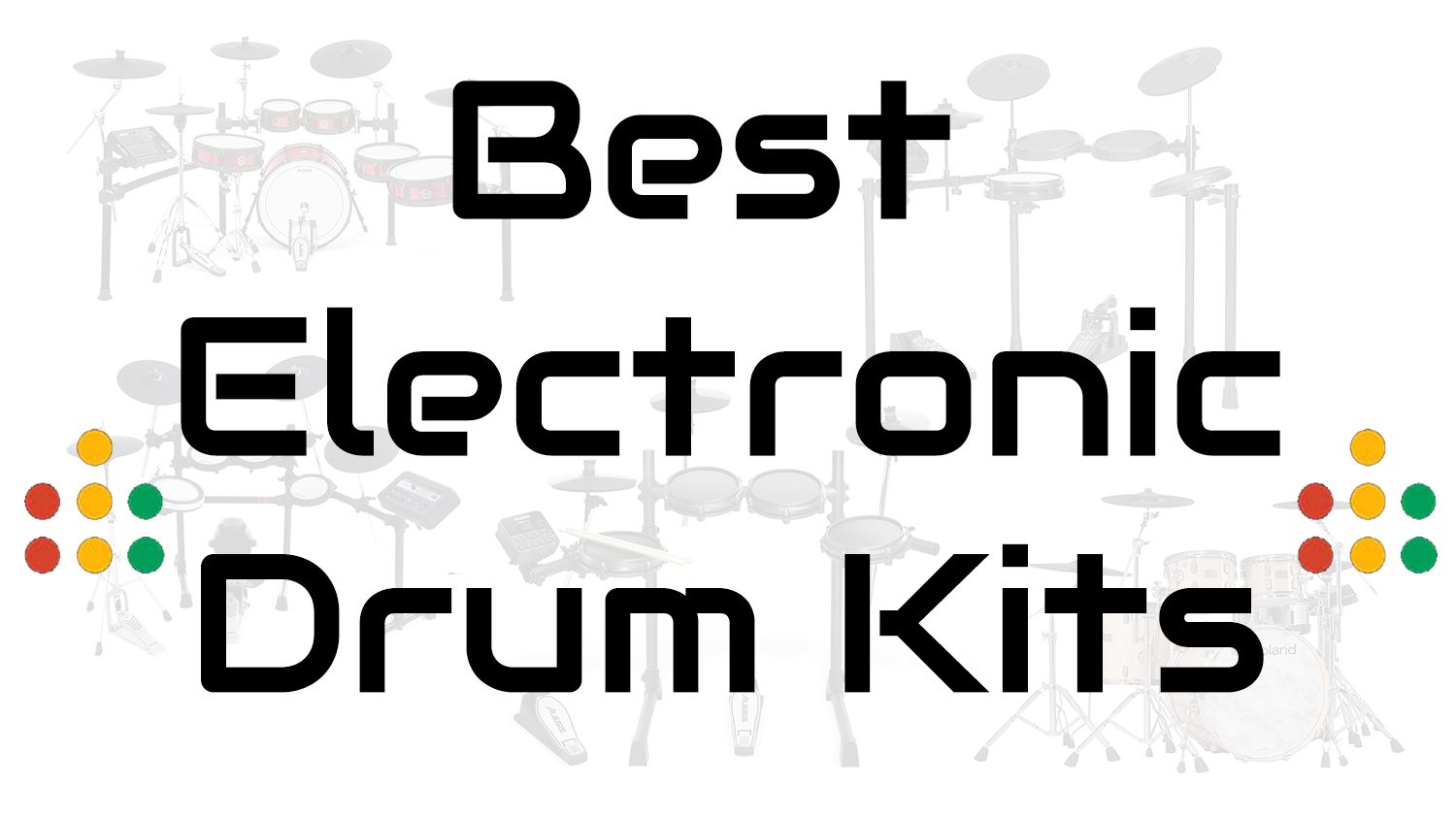 best electronic drum kits