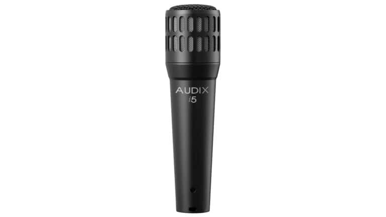 Audix i5 side shot in black