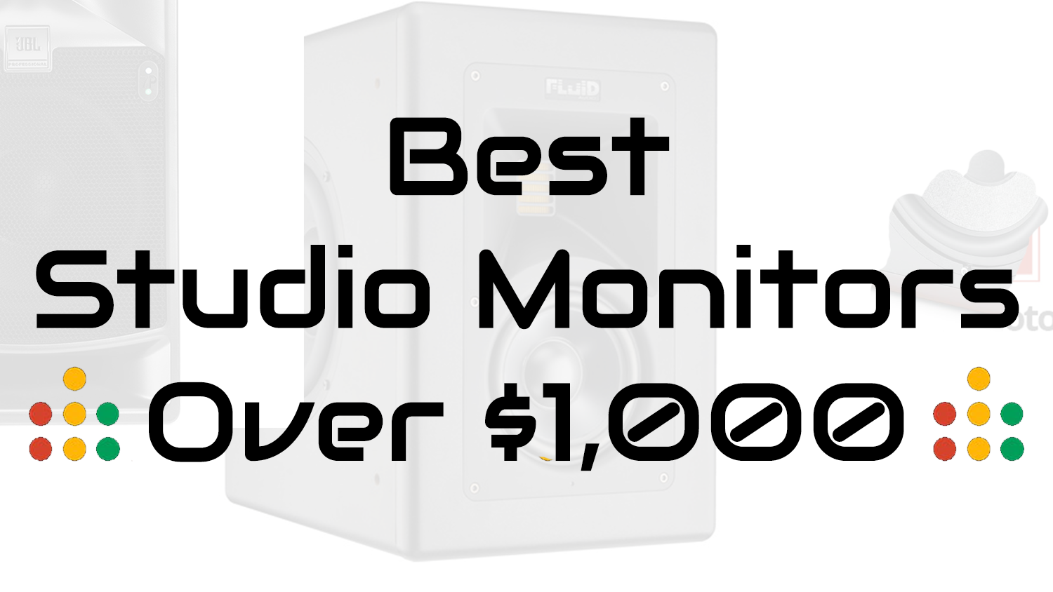 best studio monitors over 1000
