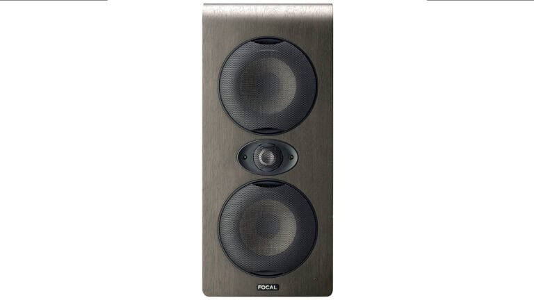 FOCAL Shape Twin Dual 5 inch Powered Studio Monitor front shot with drivers, and ports