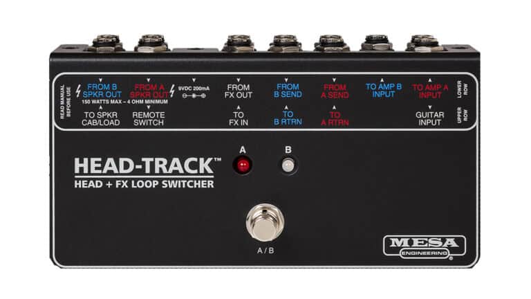 mesa boogie head-track loop switcher with routing labels