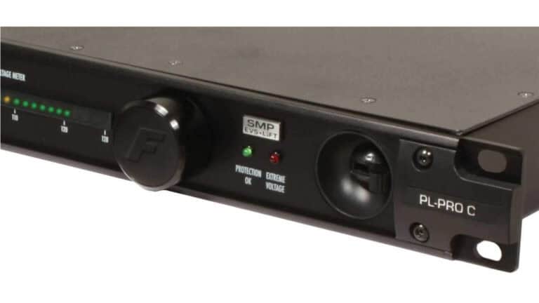 Furman PL-Pro C power conditioner closeup shot with metering1