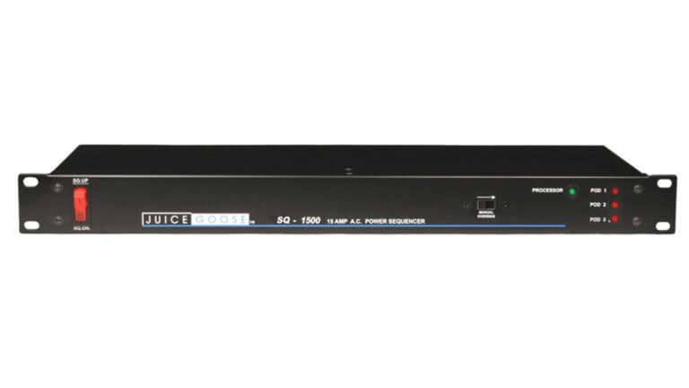 Juice Goose SQ1500 power conditioner with model name