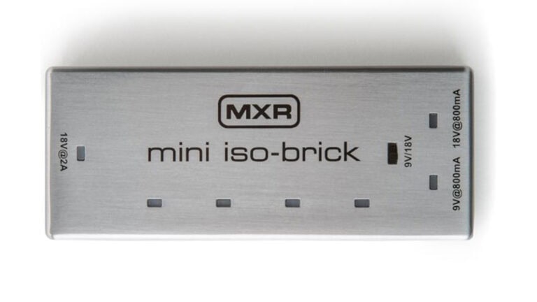 MXR Mini Iso-Brick pedalboard power supply grey rectangular image