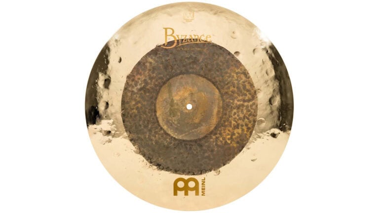 Meinl Byzance Extra Dry Dual Crash 16 inch with bronze outer edge and dark bronze inner area