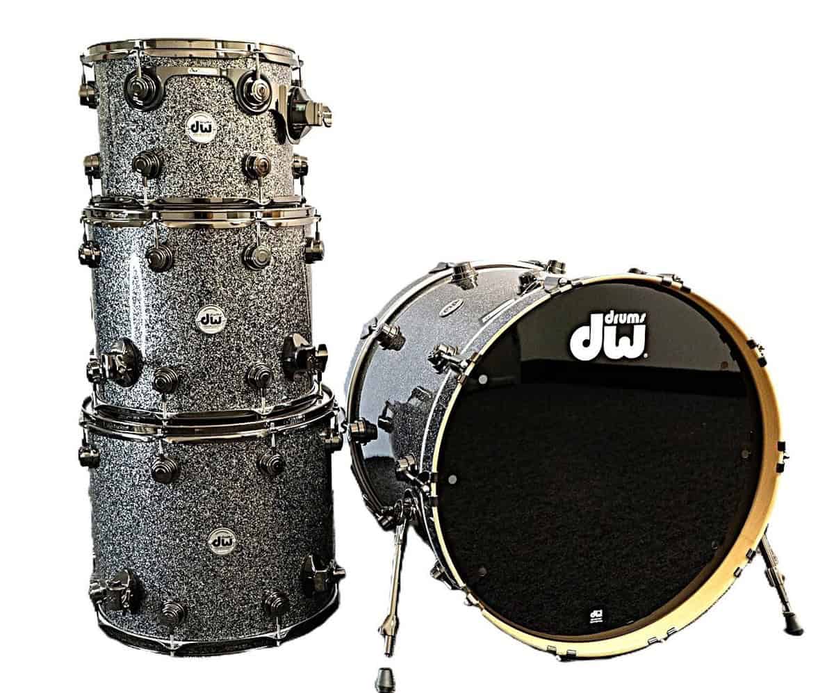 DW SSC Collectors Series 4-Piece Satin Oil Shell Pack front shot