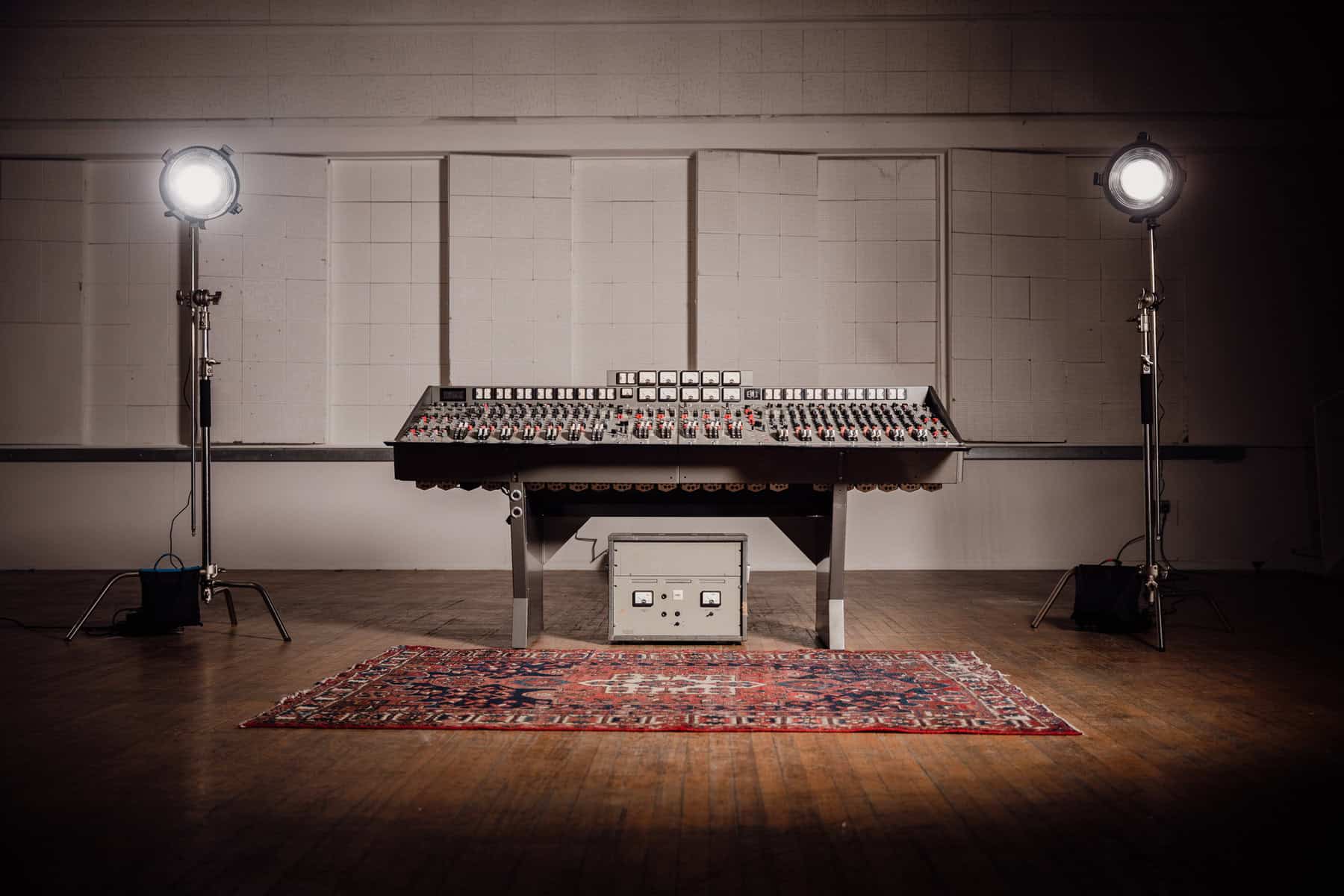 EMI TG1234 console used to record 'Abbey Road' at Abbey Road Studios