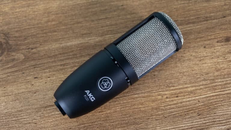 AKG P220 condenser microphone review - All Things Gear