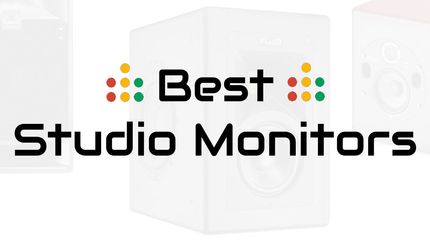 best studio monitors