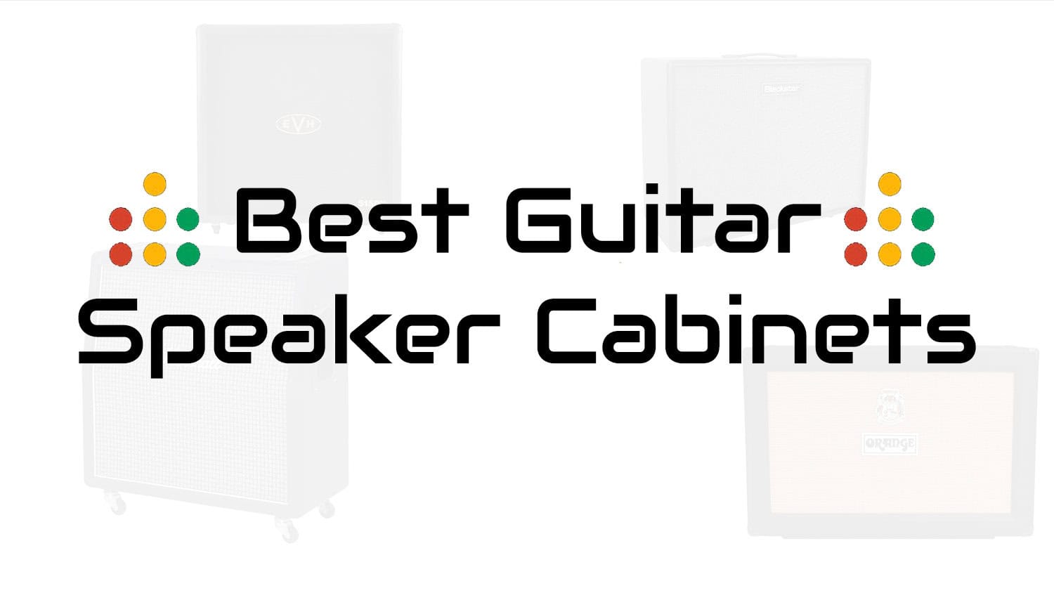 best guitar speaker cabinets