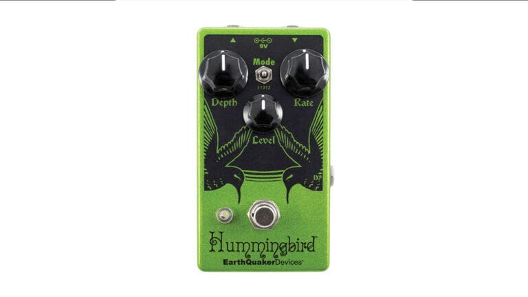 earthquaker devices hummingbird top shot with graphics