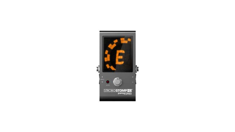 Peterson StroboStomp HD with grey housing, digital readout, and Peterson graphics